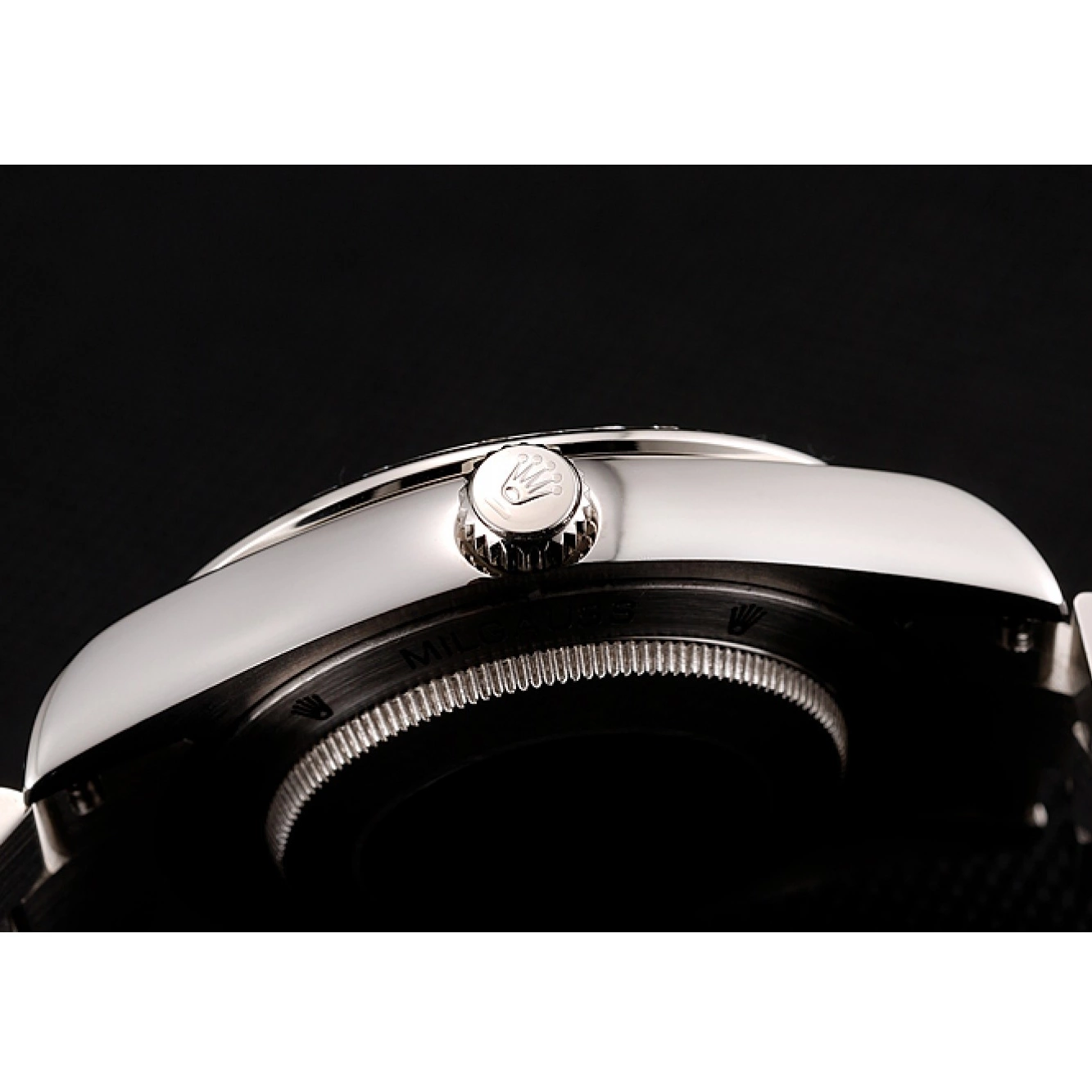 Good Copy Rolex Watches Bracelet Numerals Steel Rolex Day-Date Case Swiss Diamond Dial Stainless Black Diamond 1453966 0623